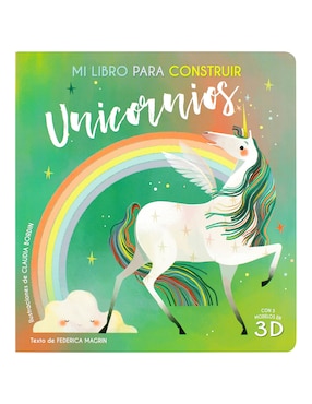 Mi libro para construir: unicornios de Silver Dolphin