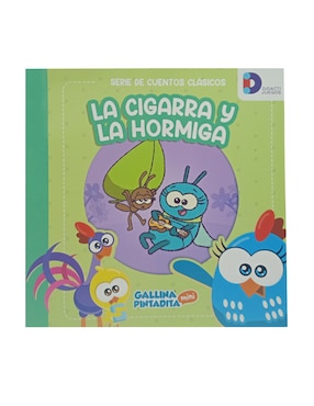 Imagen de producto Libro La Gallina Pitadita: La Cigarra y la Hormiga de Dictajuegos