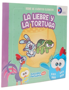 Libro La Gallina Pintadita, La Liebre y La Tortuga Didactijuegos