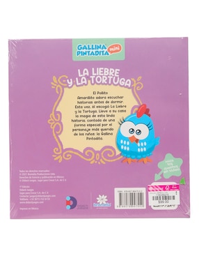 Libro La Gallina Pintadita, La Liebre y La Tortuga Didactijuegos