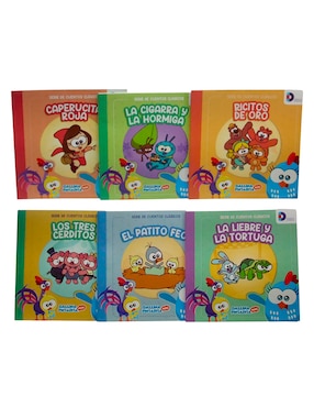Imagen de producto Set de libros La Gallina Pintadita de Dictajuegos