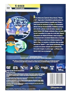 Phineas y Ferb: El rápido 2008 serie de televisión en DVD estándar