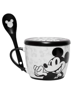 Taza con tapa Regalos Siglo XXI Mickey 3 piezas