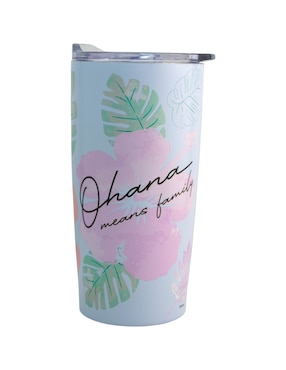 Termo Regalos Siglo XXI de acero inoxidable Stitch con tapa a presión 450 ml