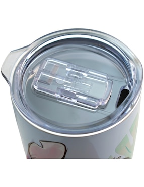 Termo Regalos Siglo XXI de acero inoxidable Stitch con tapa a presión 450 ml