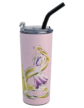 Termo Regalos Siglo XXI de acero inoxidable Princesas con tapa rosca 500 ml