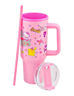 Termo Regalos Siglo XXI de acero inoxidable Hello Kitty con tapa rosca 1.2 L