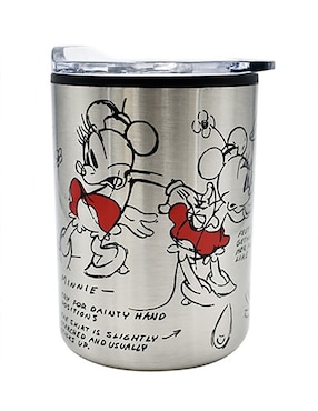 Termo Regalos Siglo XXI de acero inoxidable Minnie Mouse con tapa a presión