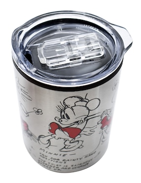 Termo Regalos Siglo XXI de acero inoxidable Minnie Mouse con tapa a presión