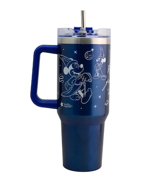 Termo Regalos Siglo XXI de acero inoxidable Mickey con tapa rosca 1.2 L