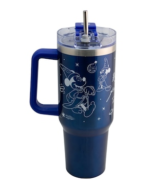 Termo Regalos Siglo XXI de acero inoxidable Mickey con tapa rosca 1.2 L