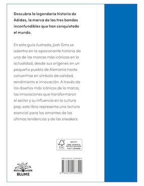 Pequeño libro de Adidas. La historia de la Icónica marca deportiva de Josh Sims
