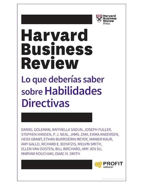 Lo que deberías saber sobre habilidades directivas. Harvard business review