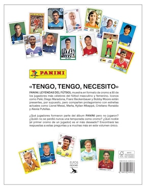 Leyendas del fútbol Panini. Los mejores cromos de fútbol del mundo de Greg Lansdowne