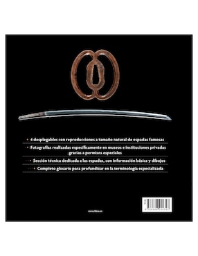Libro Espadas y Armas Japonesas de los 30 Samuráis Más gloriosos de Paul Martin
