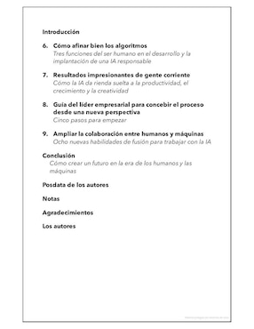 Libro Humano + Máquina, Oportunidades de la IA de Paul r. Daugherty/James Wilson