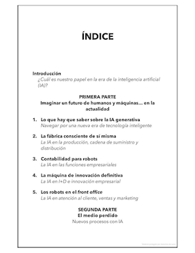 Libro Humano + Máquina, Oportunidades de la IA de Paul r. Daugherty/James Wilson