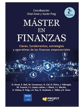 Libro Máster en Finanzas: Claves, fundamentos, estrategias y operativas de Oriol Amat/Xavier Puig Pla