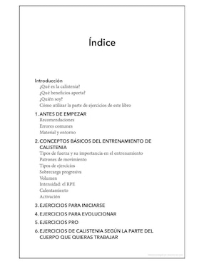 Libro Calistenia, Domina tu cuerpo, transforma tu vida de Anke