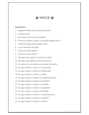 Libros Ego superior, Ego inferior de María del Pilar Novoa Salvador