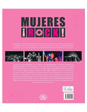 Libro Mujeres ¡Rock! de Philip Auslander