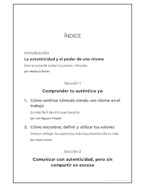 Libro Sé tú Mismo en el Trabajo de Harvard Business Review