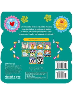 Libro Jardín-Stickers Acolchaditos de El Gato de Hojalata