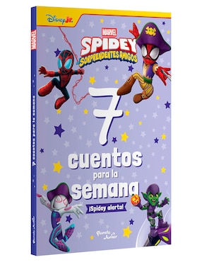 Libro Spidey y Sus Sorprendentes Amigos 7 cuentos para la semana de Marvel