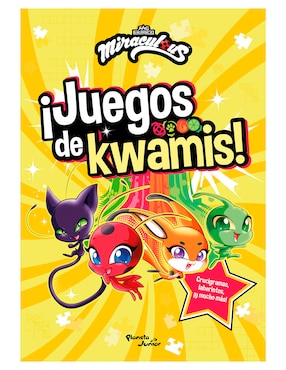 Libro Ladybug juegos de kwamis de Miraculous