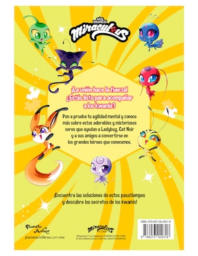 Libro Ladybug juegos de kwamis de Miraculous