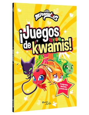 Libro Ladybug juegos de kwamis de Miraculous