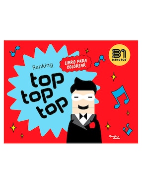 Libro Ranking Top para Pintar de 31 minutos