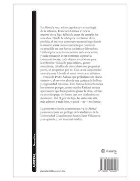Libro Mortal y Rosa Edicion 50º Aniversario de Francisco Umbral