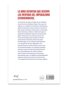 Libro El mito del idealismo americano de Noam Chomsky
