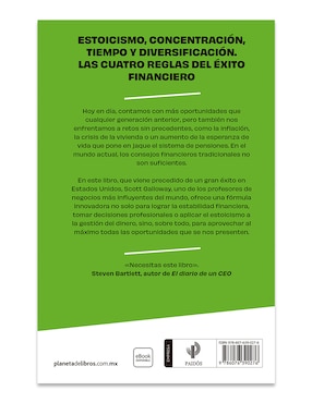 Libro El álgebra de la riqueza de Scott Galloway