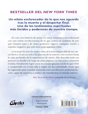 Libro Morir para ser yo de Anita Moorjani