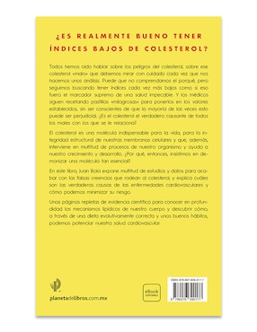 Libro El engaño del colesterol de Juan Bola
