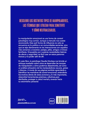 Libro Es manipulación y no lo sabes de Claudia Nicolasa