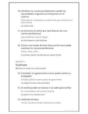 Libro Tips para solter@s con hij@s de Harvard Business Review