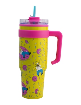 Termo Regalos Siglo XXI de acero inoxidable Simpson con tapa rosca 1.2 L