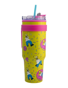 Termo Regalos Siglo XXI de acero inoxidable Simpson con tapa rosca 1.2 L