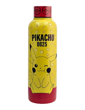 Termo Regalos Siglo Xxi de acero inoxidable Pokémon con tapa rosca 500 ml