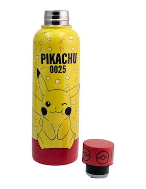 Termo Regalos Siglo Xxi de acero inoxidable Pokémon con tapa rosca 500 ml
