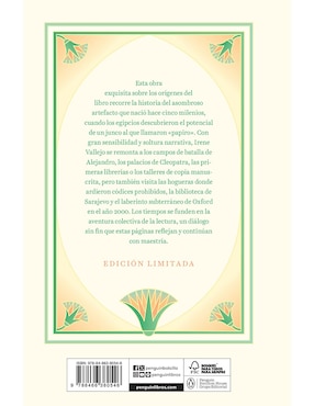Libro Infinito en un junco (Ed. Limitada) de Irene Vallejo