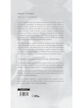 Libro Tan Poca Vida 10 Aniversario de Hanya Yanagihara