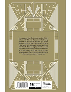 Libro El Gran Gatsby (Edición Conmemorativa) de Francis Scott Fitzgerald