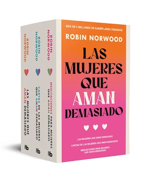 Imagen de producto Estuche con libros Las Mujeres Que Aman Demasiado de Robin Norwood