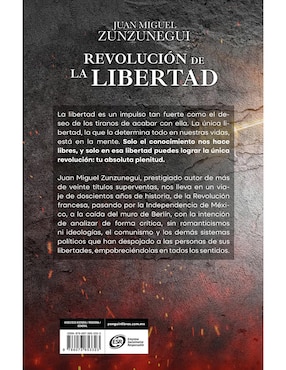 Libro Revolución de la libertad de Juan Miguel Zunzunegui
