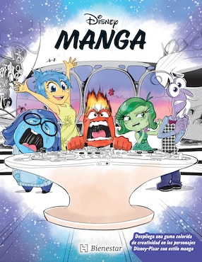 Libro manga Disney Intensamente de Hachette Bienestar