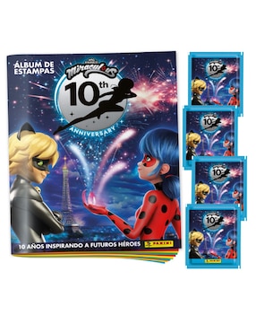 Imagen de producto Álbum con estampas Panini coleccionable de Ladybug
